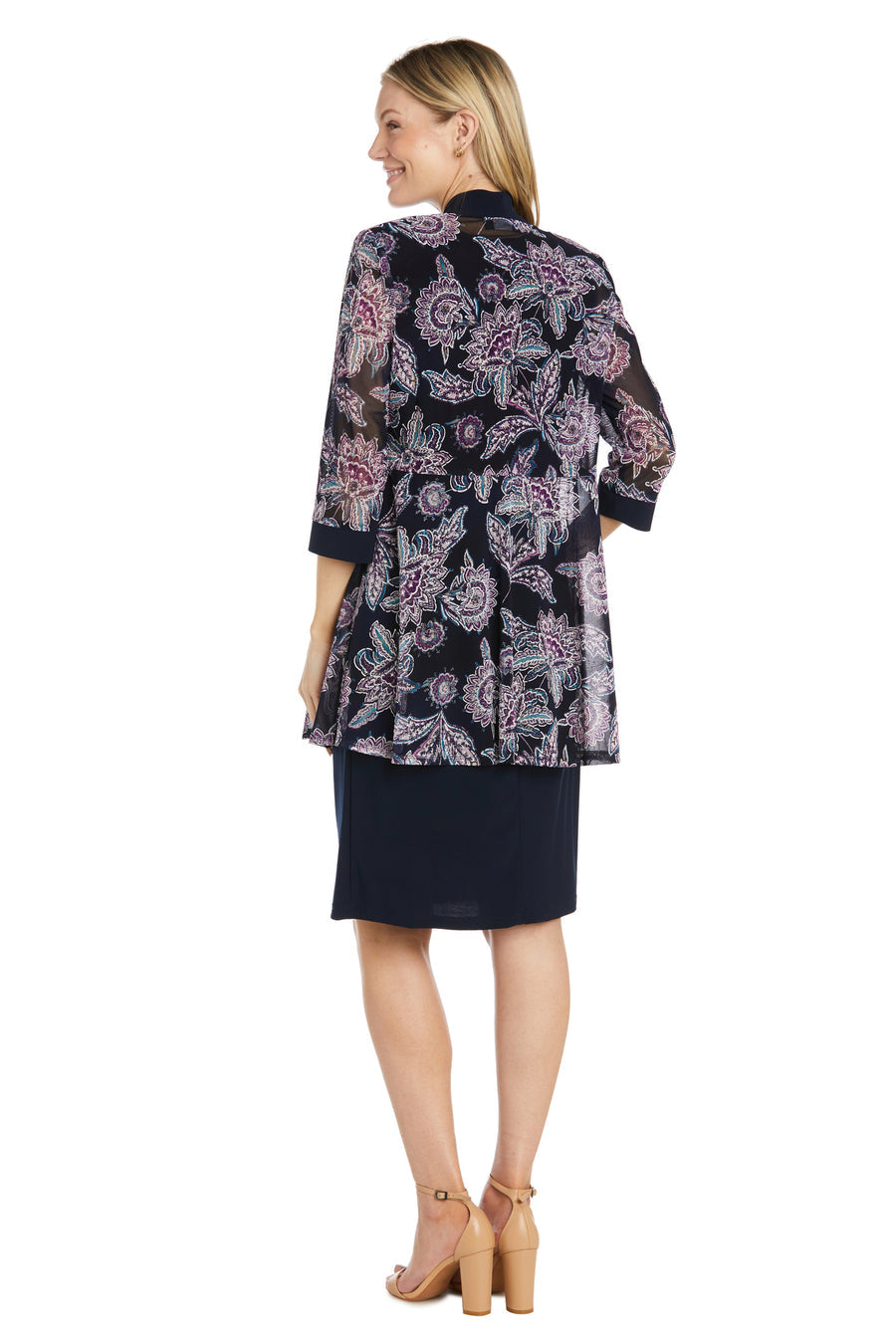R&M Richards 9993 Two Piece Short Mother of the Bride Jacket Dress