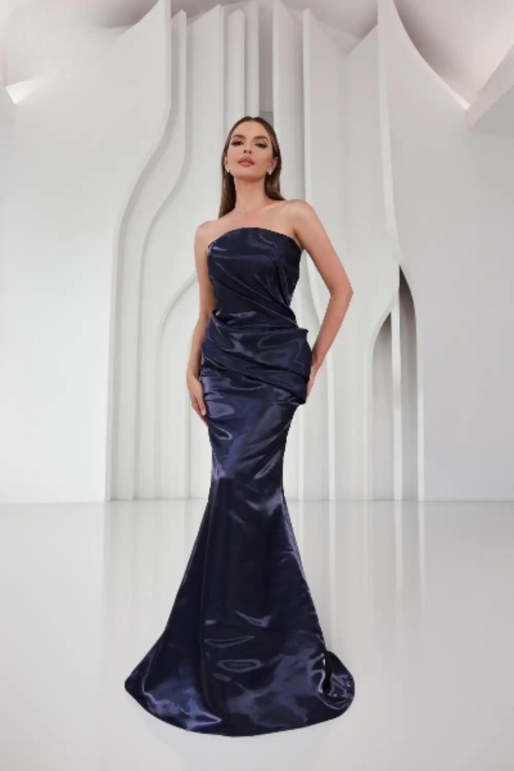 Formal Dresses Long Formal evening Prom Dress Indigo