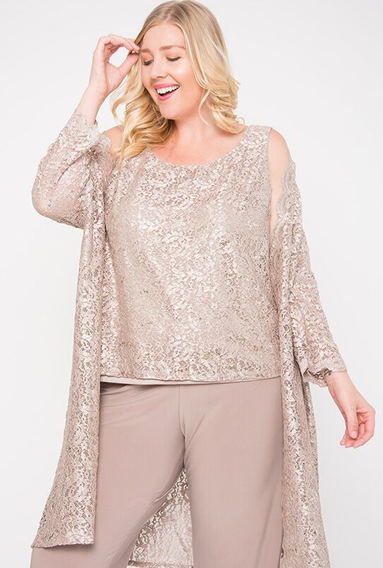 R&M Richards Mother of the Bride Pant Suit Made in USA - The Dress Outlet R&M Richards