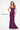 Formal Dresses Long Mermaid Pleated Formal Lace Evening Dress Aubergine