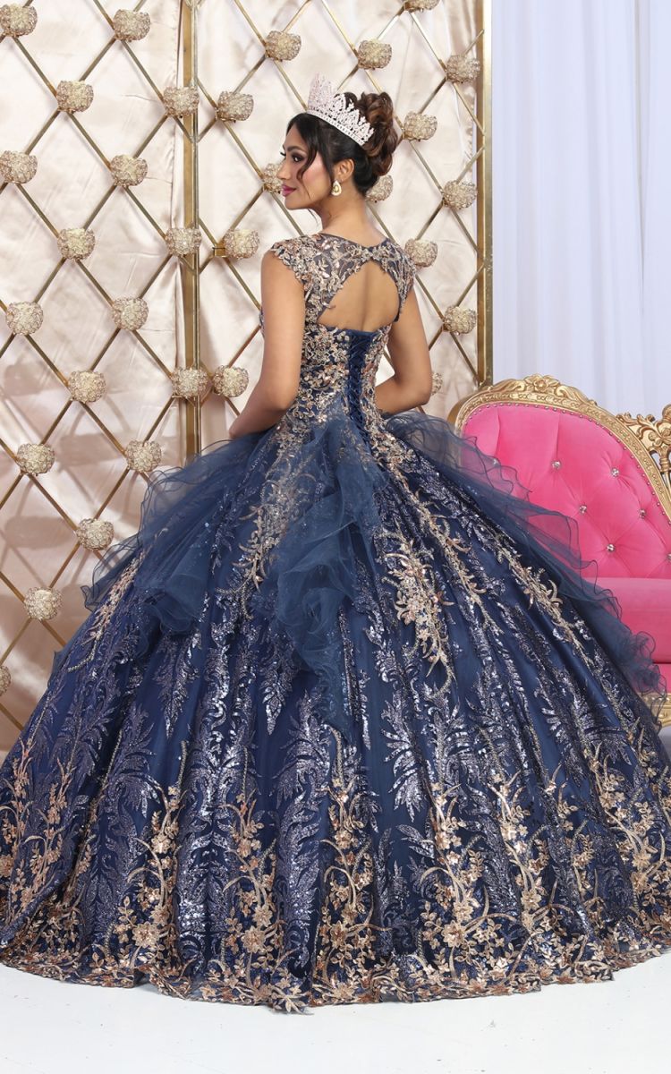 Sweetheart Floor-Length Tulle Quinceañera Ball Gown May Queen LK231