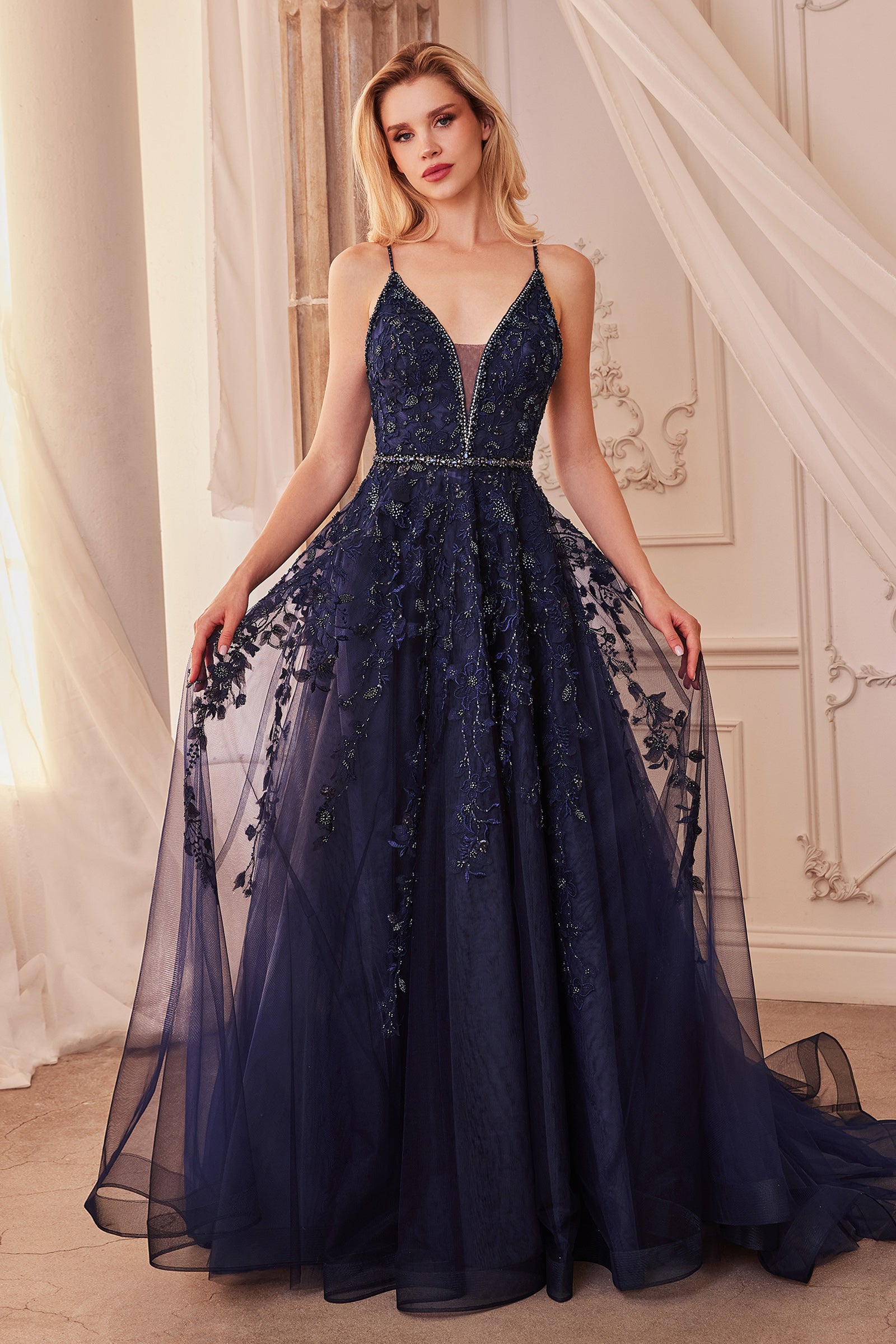 Andrea & Leo A1251 A Line Formal Prom Long Dress