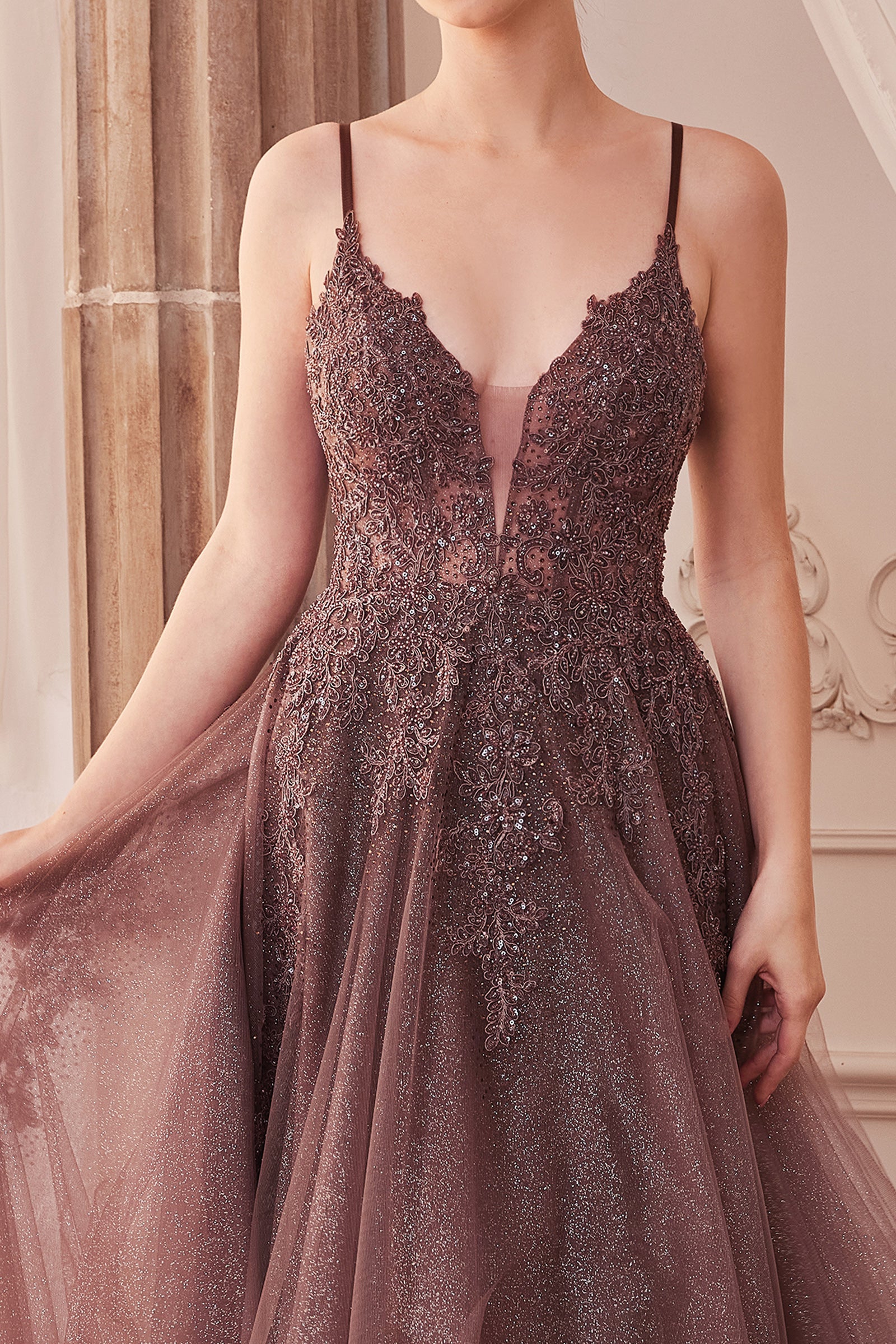 Andrea & Leo A1261 Prom Formal Layered Long Dress