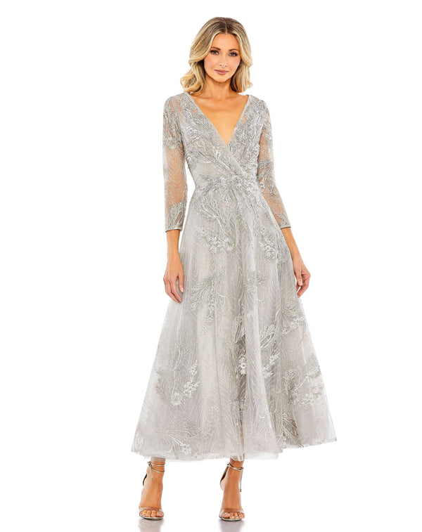 Beaded Formal Evening Dress Long Mac Duggal A20336