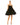 Cocktail Dresses Bow Front Mini Cocktail Dress Black