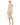 Cocktail Dresses Sequins Long Sleeve Midi Dress Rose Gold