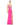 Formal Dresses Beaded Formal Long Slit Prom Gown Candy Pink