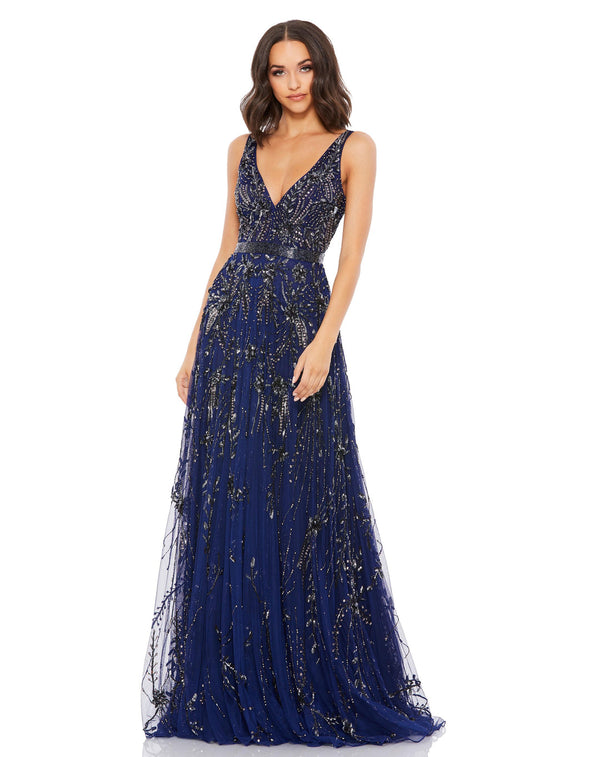Formal Long A Line Prom Gown A Line Prom Formal Long Mac Duggal A5215