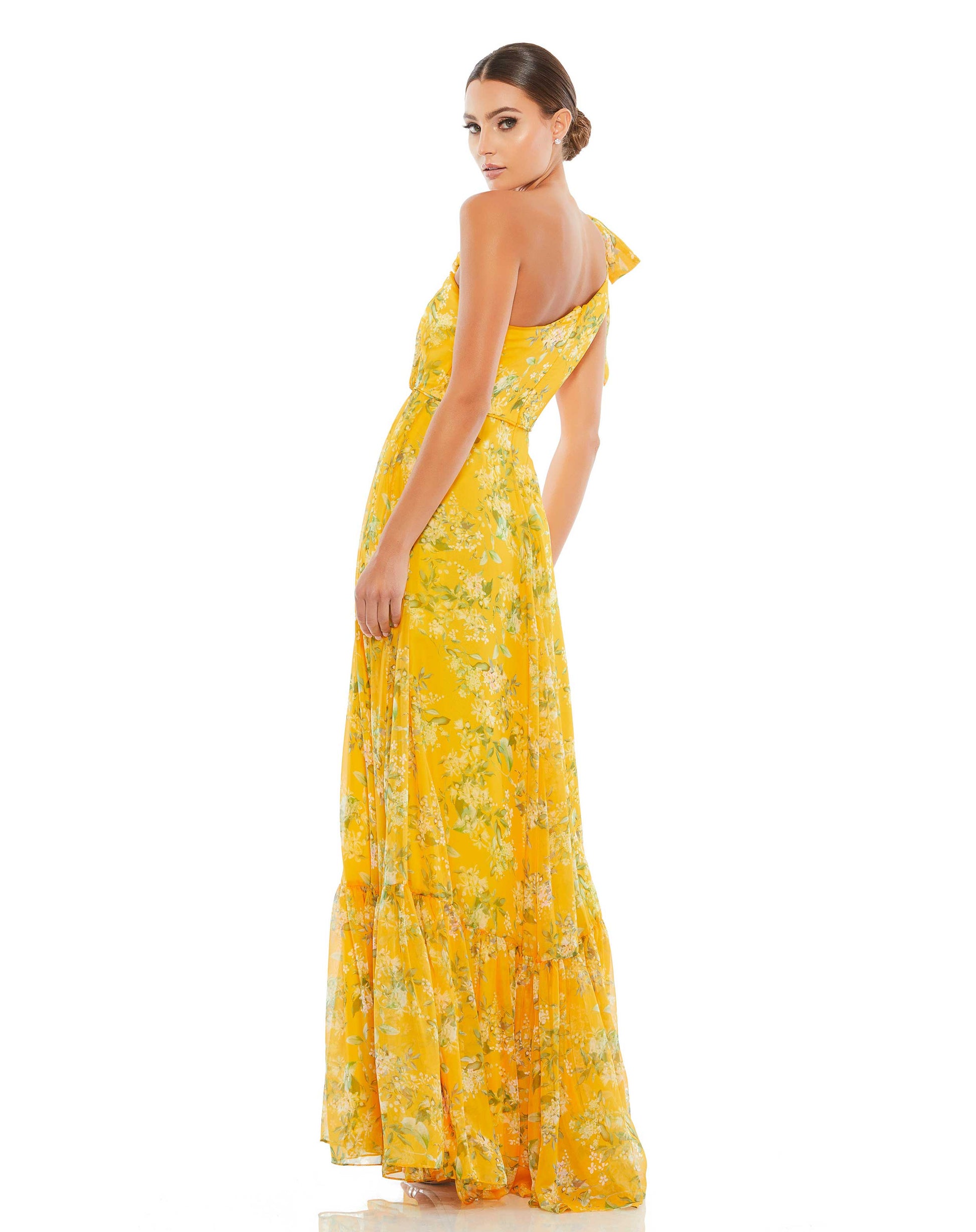 Mac Duggal A55427 Formal Long Printed Dress