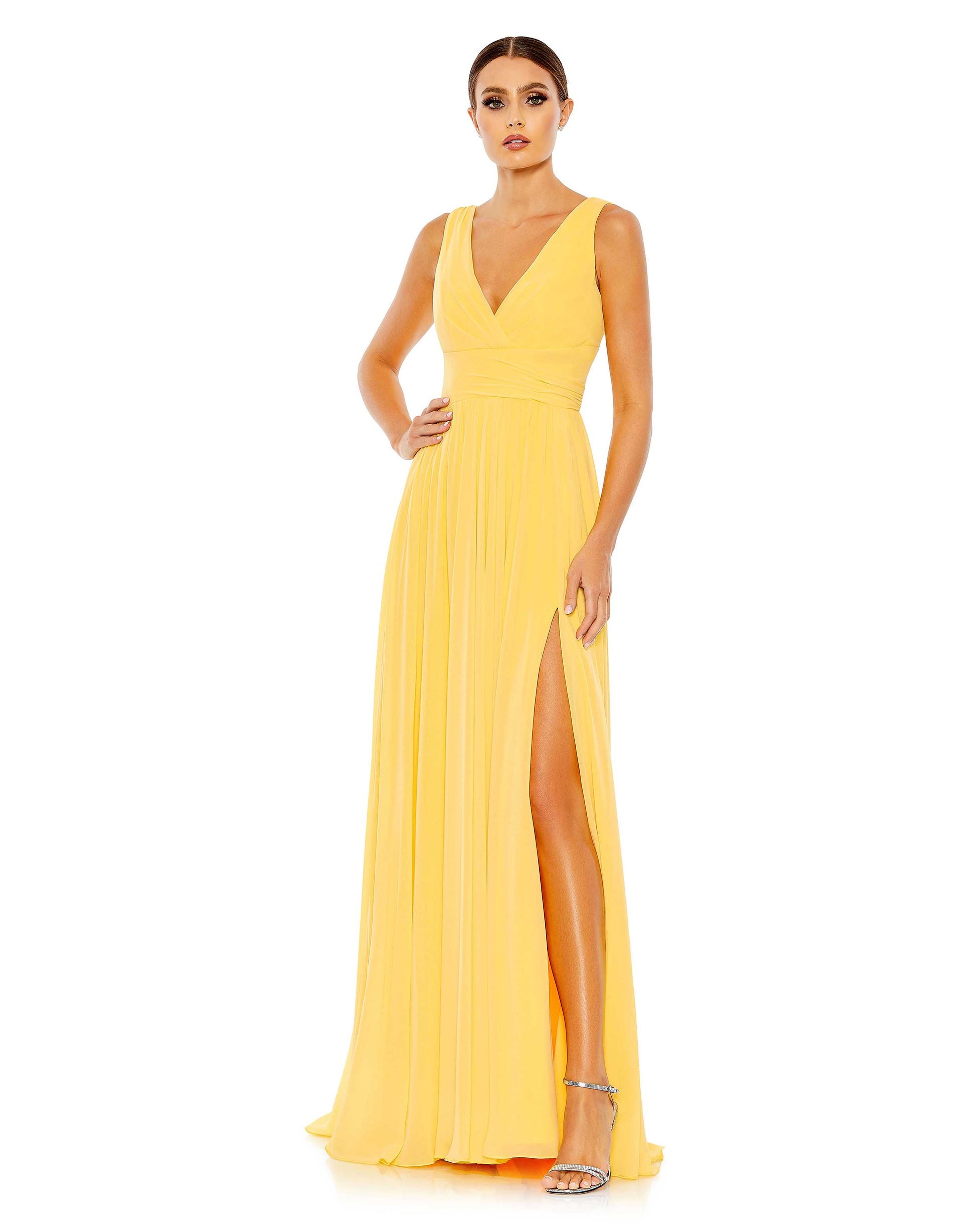 Mac Duggal A55793 Formal A Line Prom Long Gown