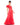 Formal Dresses Long Ruffle Tiered Strappy Back Formal Dress Hot Pink