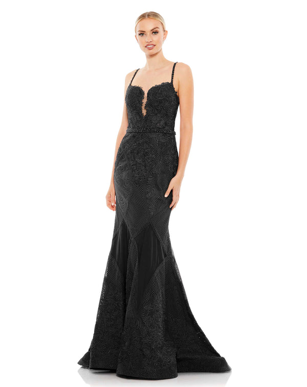 Long Formal Fitted Prom Gown Fitted Prom Formal Long Mac Duggal A79082