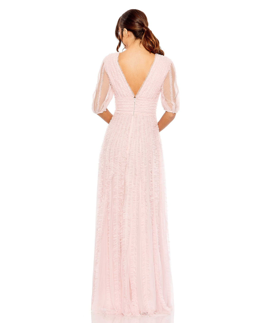 Mac Duggal A8050 Long A Line Formal Dress
