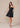 Cocktail Dresses Short Homecoming Metallic A Line Cocktail Dress Black