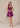 Cocktail Dresses Short Homecoming Metallic A Line Cocktail Dress Magenta