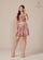 Cocktail Dresses Short Homecoming Metallic A Line Cocktail Dress Rose Gold