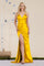 Prom Dresses Formal Prom Long Fitted Dress Mustard