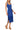 Cocktail Dresses Fitted Short Cocktail Midi Dress Cobalt