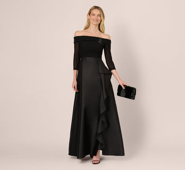 Adrianna Papell AD5E212762 Long Formal A Line Dress