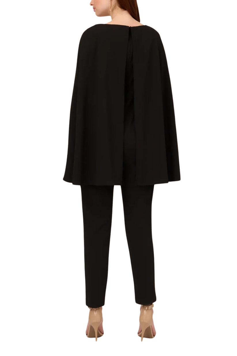 Adrianna Papell AP1D102917 Long Formal Capelet Jumpsuit