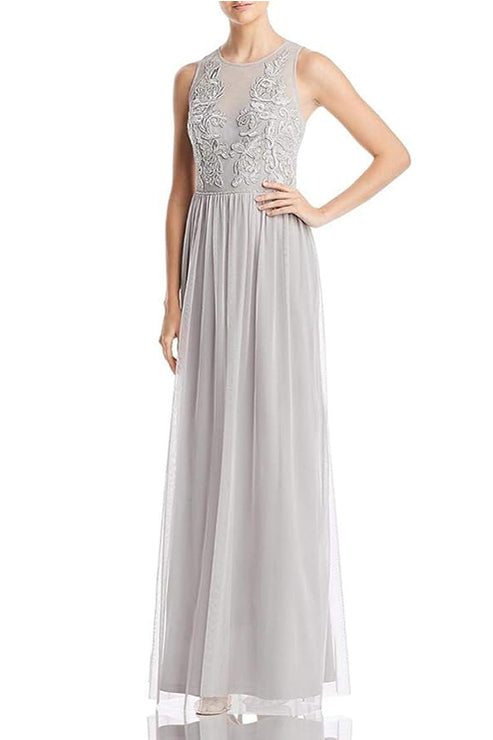 Adrianna Papell AP1E203102 Long Formal A Line Evening Dress
