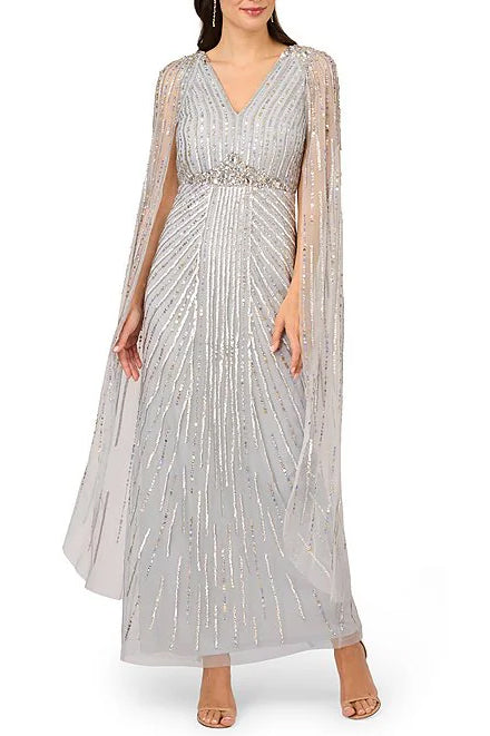 Adrianna Papell AP1E209950 Long Formal Sequin Dress