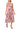 Cocktail Dresses Ruffle Floral Print High Low Cocktail Dress Pink Multi