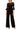 Jumpsuit Ruffle Long Formal Lace Jumpsuit Black