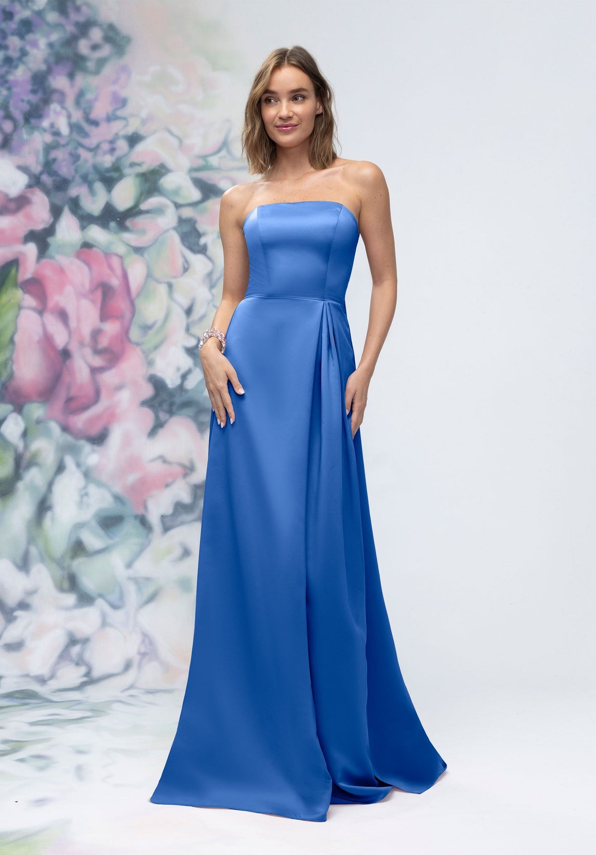 Formal Dresses Long Evening Formal Gown Amalfi-Satin-3030014-Pleated