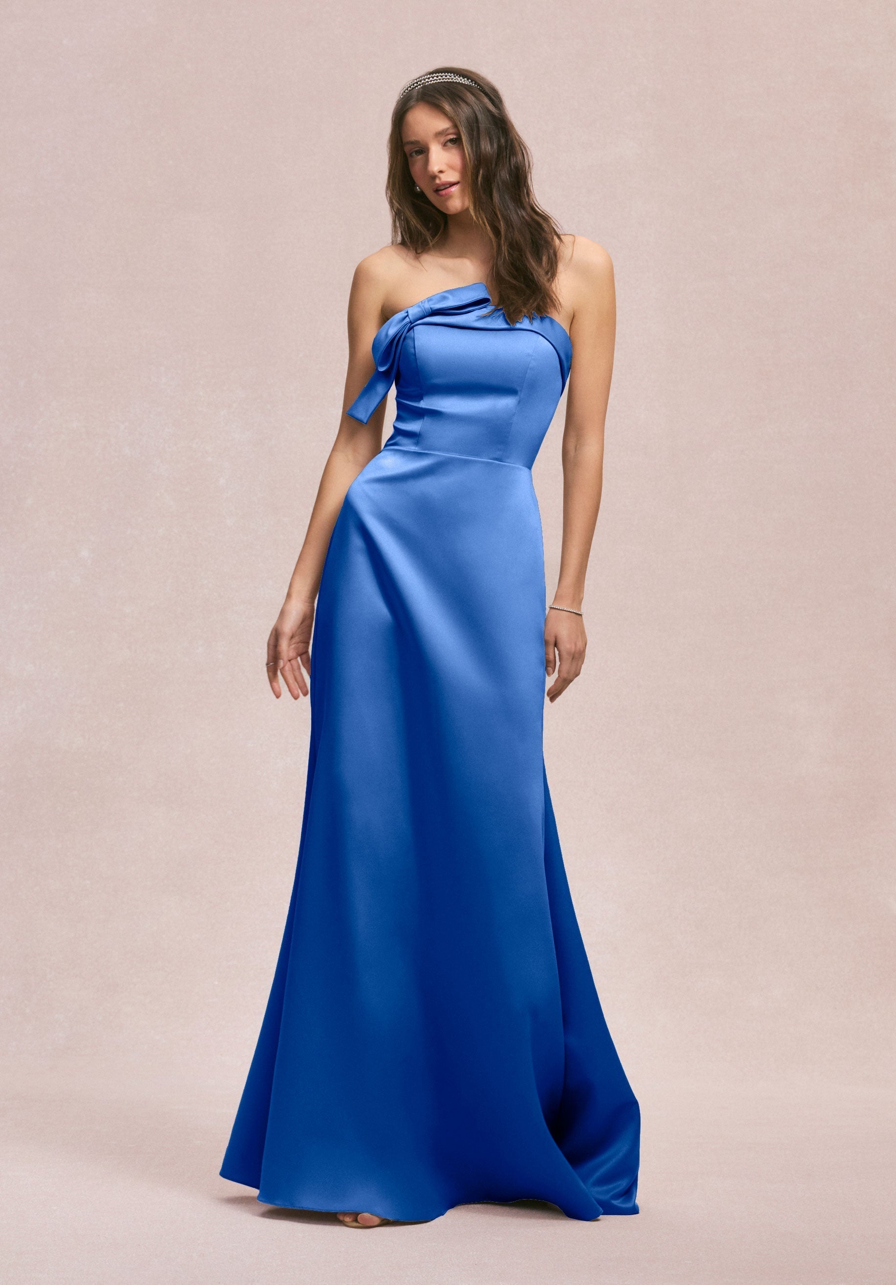 Formal Dresses Formal Long Fitted Dress Amalfi-Satin-31246-Fitted