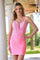 Cocktail Dresses Short A Line Jersey Cocktail Dress Neon Orange