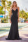 Prom Dresses Formal Mermaid Fit Long Prom Dress Black
