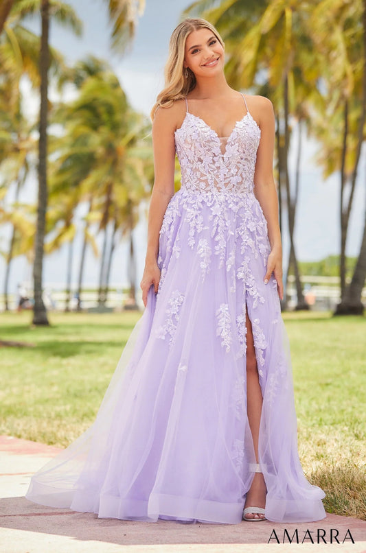 Prom Dresses Long Formal A Line Glitter Prom dress Lilac