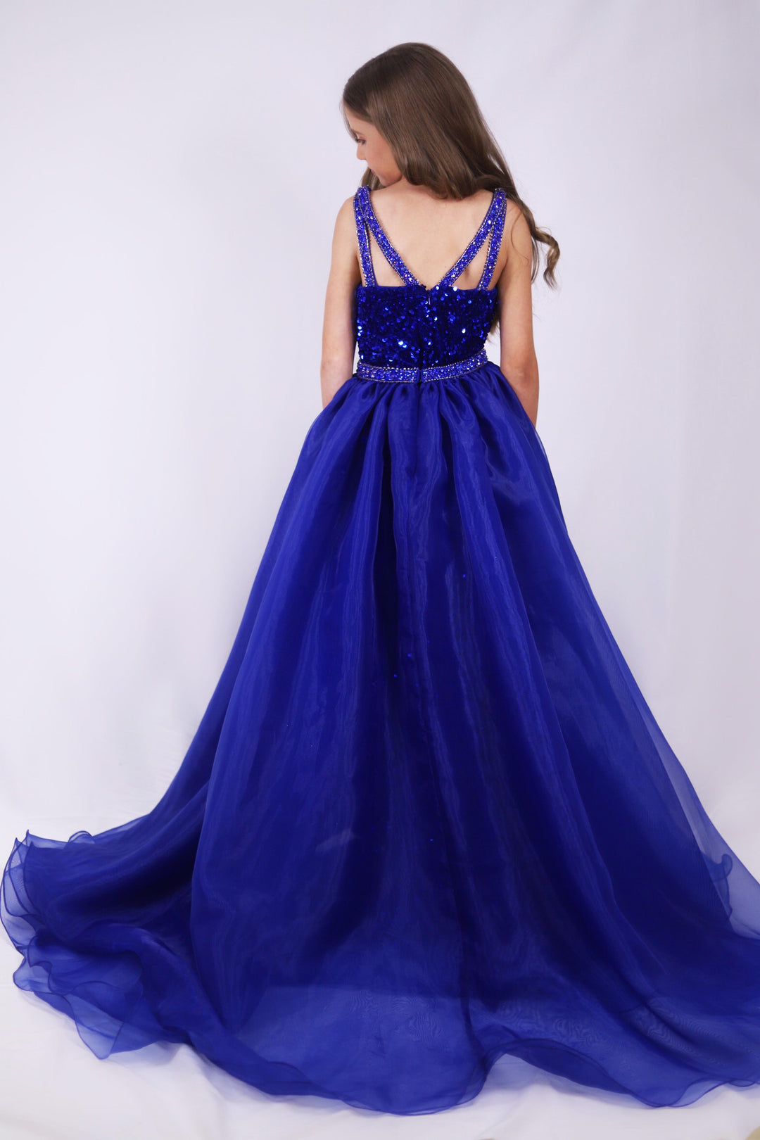 Sweetheart Floor-Length Sequin Formal Sheath Ava Presley 27734