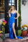 Prom Dresses A Line Long Prom Formal Sequin Dress Royal