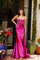 Prom Dresses Formal Long Slit A Line Prom Dress Orchid