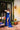 Prom Dresses A Line Long Formal Slit Prom Dress Cobalt