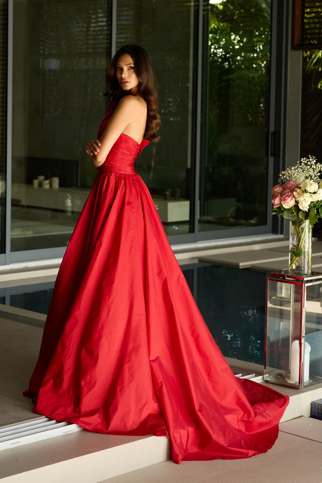Prom Dresses Long Ball Gown Formal Prom Dress Red