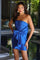 Cocktail Dresses Short Mini Cocktail Dress Royal