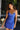 Cocktail Dresses Short Fitted Mini Cocktail Dress Cobalt