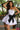 Cocktail Dresses Short A Line Mini Cocktail Dress White/Black