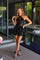 Homecoming Dresses Short Homecoming A Line Mini Cocktail Dress Black