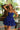 Homecoming Dresses Short Homecoming Ruffle Mini Dress Cobalt
