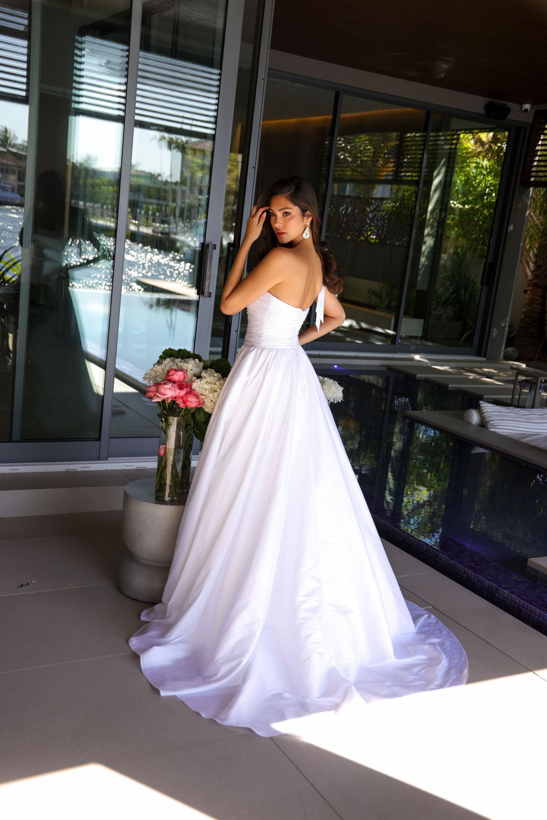 Prom Dresses Long Ball Gown Formal Prom Dress White