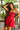 Homecoming Dresses Beaded Short Cocktail Ruffle Mini Dress Red