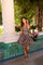 Homecoming Dresses Short Printed Homecoming A Line Cocktail Dress Leopard Print