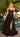 Prom Dresses Long Slit Formal Ruffle Prom Dress Black