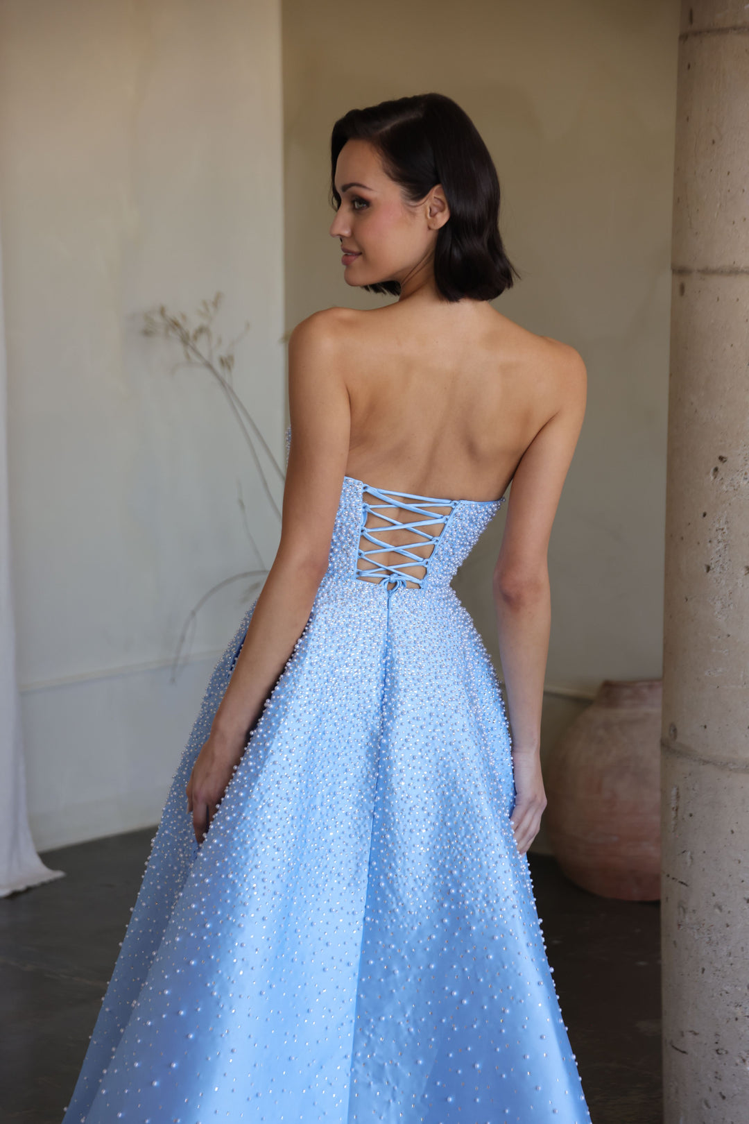 Prom Dresses Long Formal A Line Evening Prom Dress Ava Presley 42500 Powder Blue