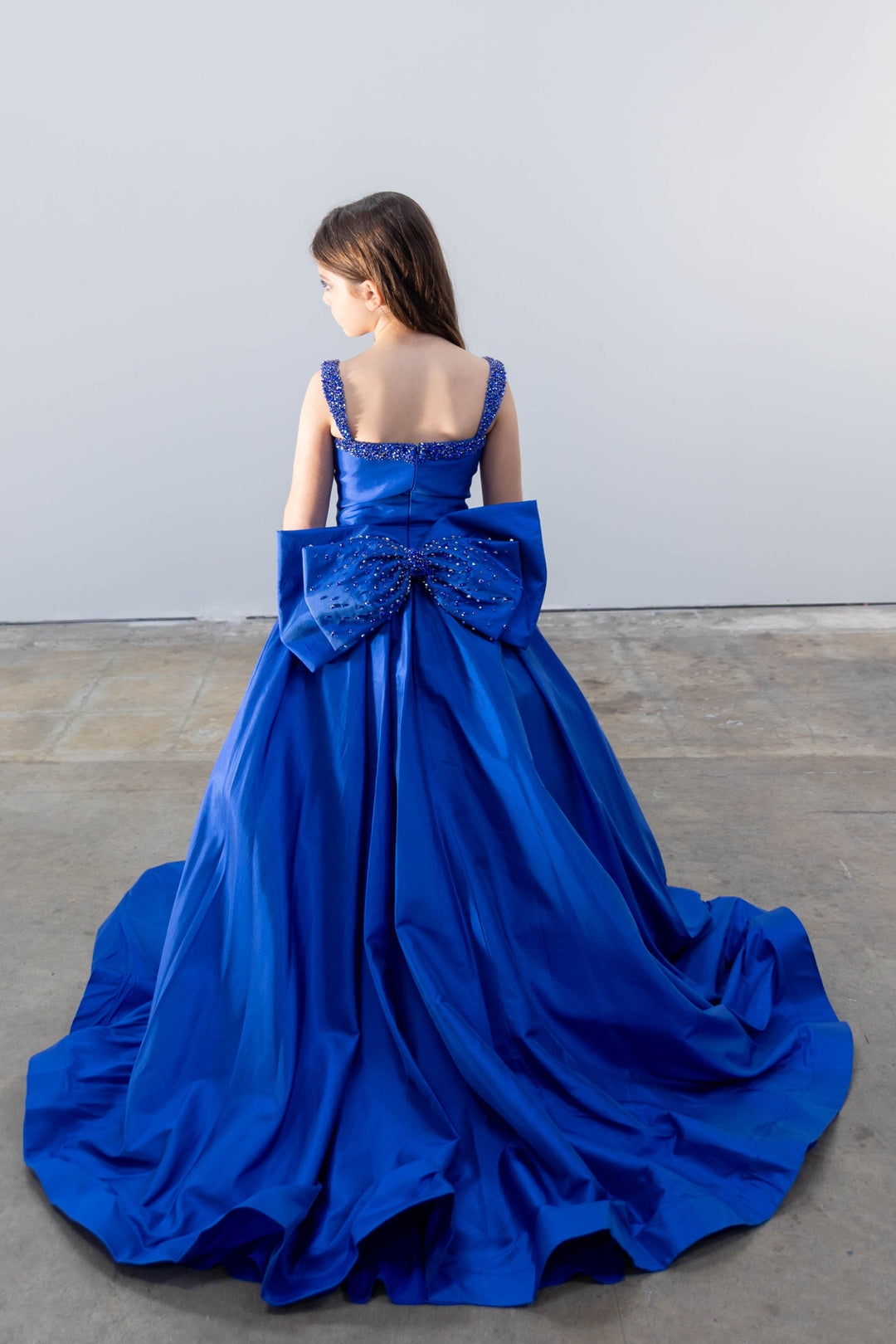 Sweetheart Floor-Length Satin Special Occasion Ball Gown Ava Presley 26819