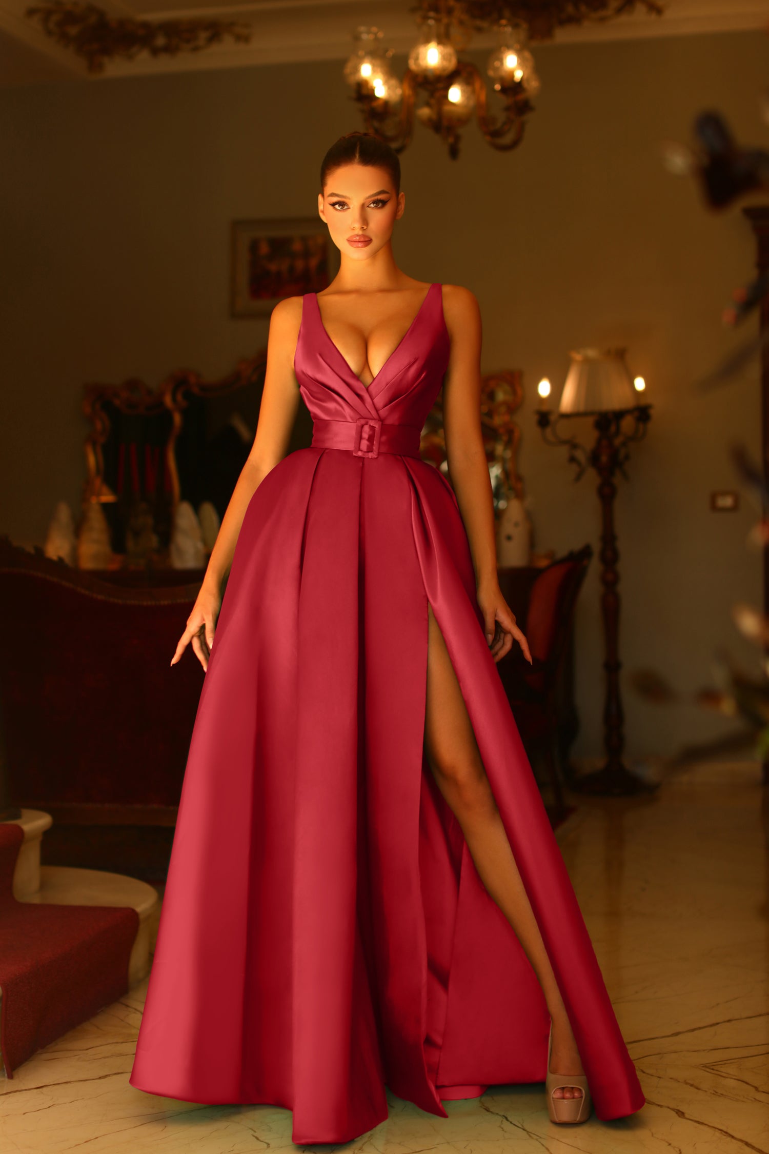 Tina Holly BB209 Long Ball Gown A Line Formal Prom Dress